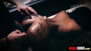 Body Writing And No Condom Sex With The Hot Ebony Wife