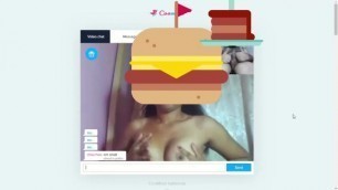 Random Chat Sweet Girl Opened her Tits