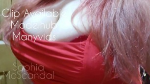 TEASER : Curvy Redhead Teases and Tempts you with Curves