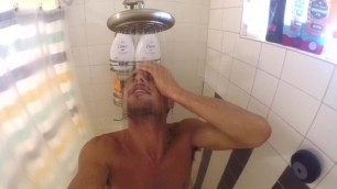 Tyler Nixon in the Shower