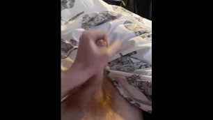 Barely Legal Teen Jerks off a 8 Inch Cock