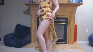 NEW YELLOW SUNDRESS