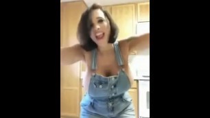 Very Beautiful Busty Girl Dancing for her Husband