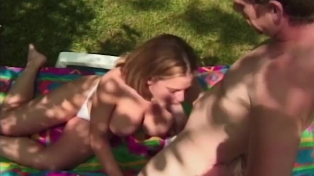 MomsWithBoys - Big Tit Blonde MILF Fucking Outdoors for Fun