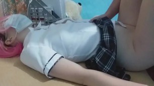 Japanese Schoolgirl Gets Fucked for Money