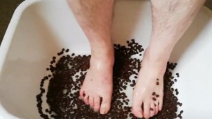 Fun with Coffee Beans and Water