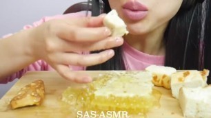 ASMR HONEYCOMB (Extremely STICKY Satisfying EATING SOUNDS) - no Talking