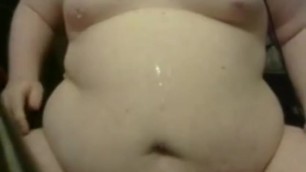 Teen Chubby Jerking and Showing his Body on can and Cum