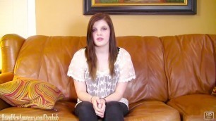 Teen with Braces Fucked Hard on Casting Couch