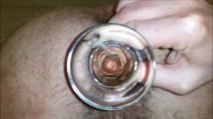 If you were a Dick up my Ass, what would you See? Glass Dildo, Anal Tunnel