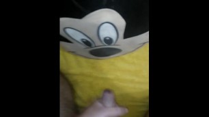 10 Cumshots Facial on Mickey Mouse